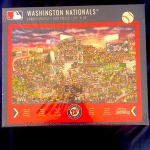 Washington Nationals 500 Piece Puzzle